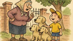 Виц: Как се казват кучетата, може ли?