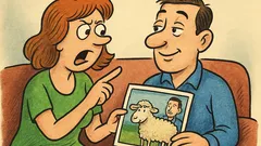 Виц: – Мили, коя е тази овца?