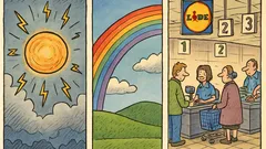 Виц: Три рядко срещани явления...