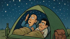 Виц: Ангеле, погледни небето — какво виждаш?