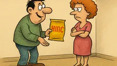 Виц: Искаш ли чипс?