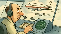 Виц: Диспечерът: „Завийте на 45° вдясно…“