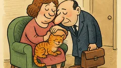 Виц: Мъжът трябва да се обича като котарак…