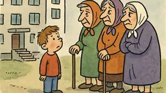 Виц: Бабички питат дете пред блока